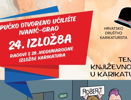 24. izložba Hrvatskog društva karikaturista, utorak, 4.2. 2025. u 18 sati