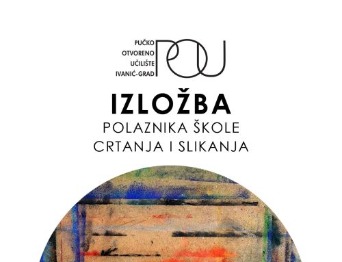 Izložba likovnih radova polaznika Škole crtanja i slikanja, četvrtak, 9.1. u 18 sati